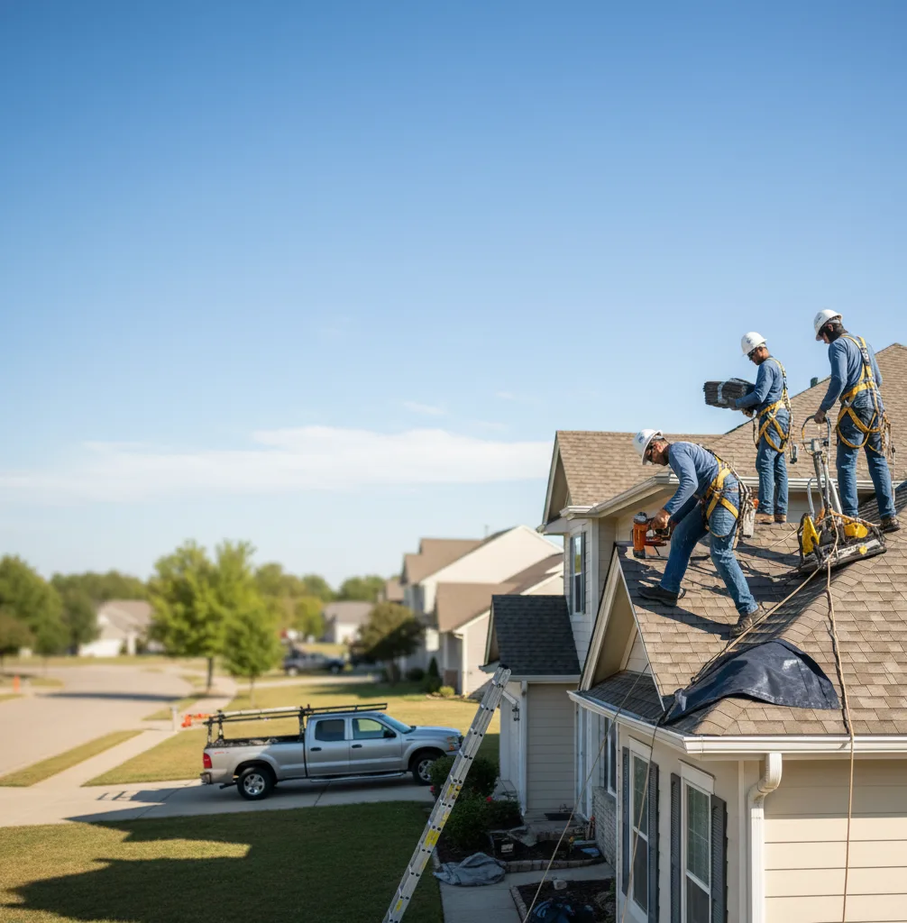 Roof Repair in New Palestine